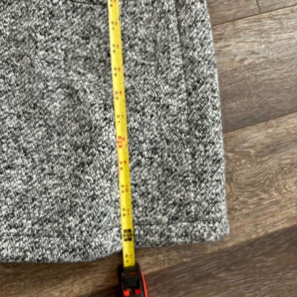 Steve Madden Tweed Coat Heather Grey Sz Large - Picture 8 of 8